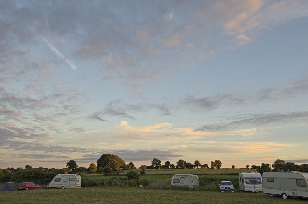 the camp at Priddy
