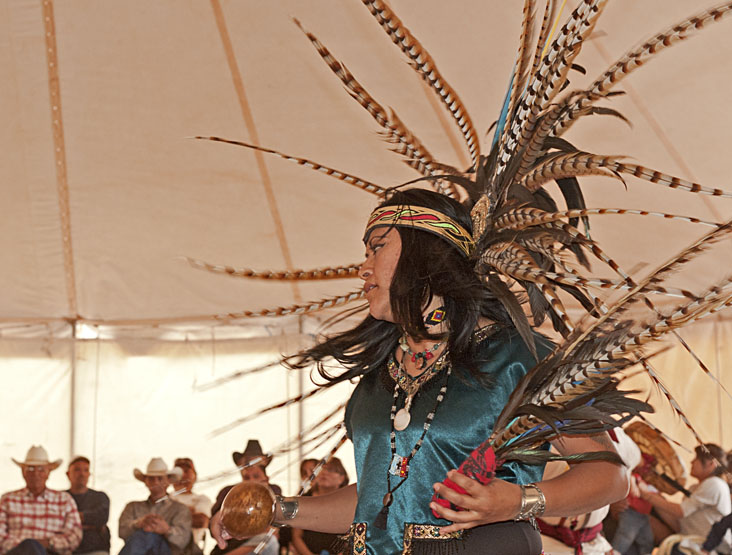 Aztec dances,  Sandsprings (north of Leupp)
